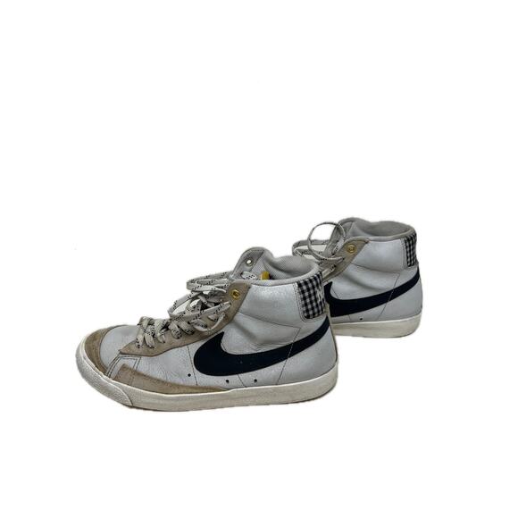 Nike Blazer Mid 77 Vintage White Black Mens 9.5 - Picture 2 of 7